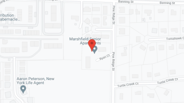 Marshfield Seniors in google map
