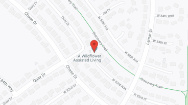 A Wildflower Assisted Living in google map