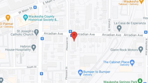Map of the neighborhood around Senior House Apartments
