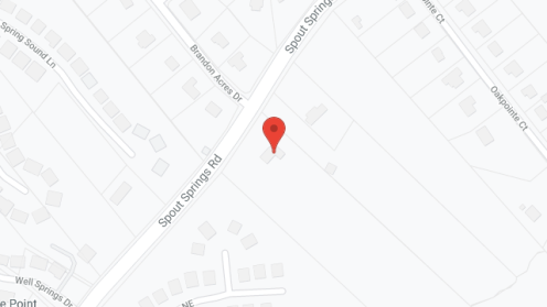 Map of the neighborhood around Spout Springs Personal Care Home