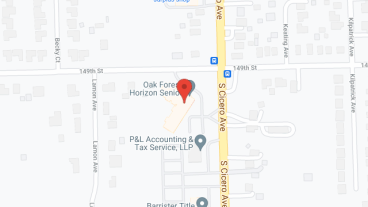 Oak Forest Horizon in google map