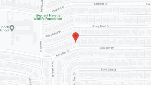 Map of the neighborhood around Angel Lane