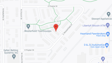 Westerfield Townhouses I, III and IV in google map