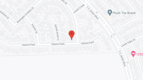 Map of the neighborhood around Well-Come Home Care