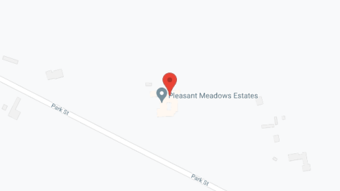 Map of the neighborhood around Pleasant Meadows Estates Inc.