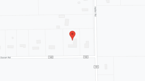 Map of the neighborhood around Smith House