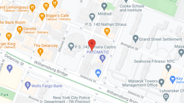 Ridge Street Gardens in google map