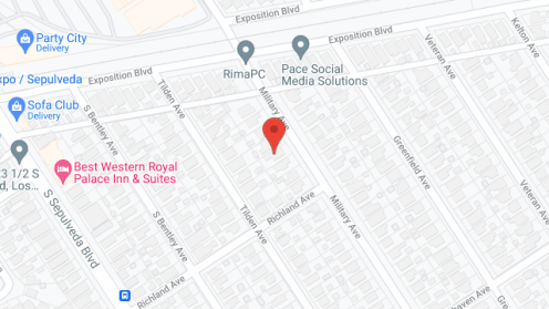 Map of the neighborhood around Aging Eternity Retirement Home 2