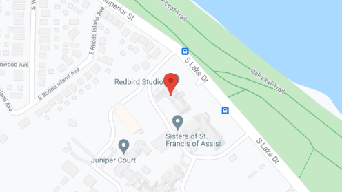 Map of the neighborhood around Canticle Court