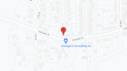 Map of the neighborhood around Yucaipa Board and Care