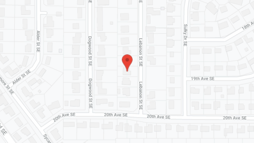 Map of the neighborhood around C.J. Adult Family Home