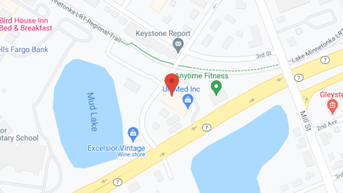 Map of the neighborhood around Encore Estates