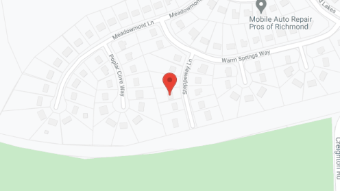 Map of the neighborhood around Alma House