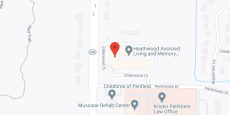 Elderwood Assistd Living at Penfield in google map