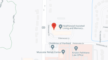 Elderwood Assistd Living at Penfield in google map