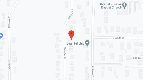 Map of the neighborhood around The Caring Place AFH