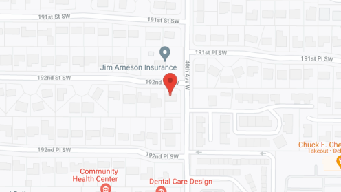 Map of the neighborhood around American Serenity Home