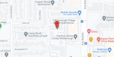 Hillsborough Village in google map