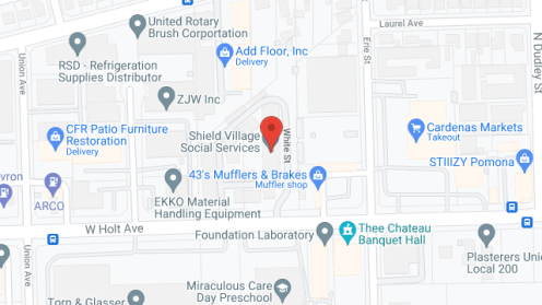 Map of the neighborhood around Tivoli Plaza