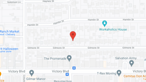 Map of the neighborhood around Paz Home Care