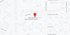 The GoodLife Adult Family Home in google map