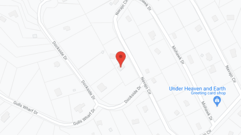 Map of the neighborhood around Marilin's Place
