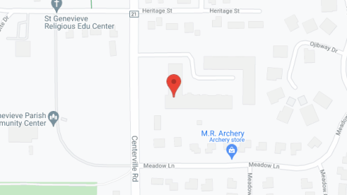 Map of the neighborhood around Chauncey Barett Gardens