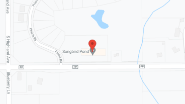 Songbird Pond Assisted Living in google map
