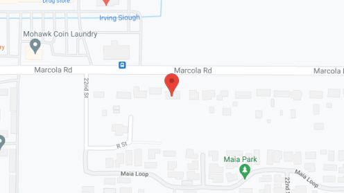 Map of the neighborhood around Lily Inn