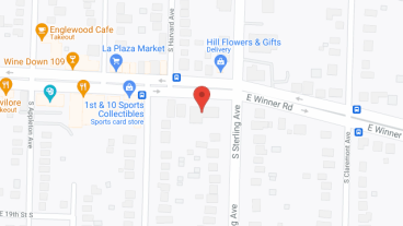 Wood Oaks in google map
