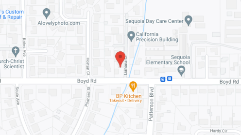 Map of the neighborhood around Heavenly Care