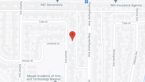 Map of the neighborhood around Tycoon Residential