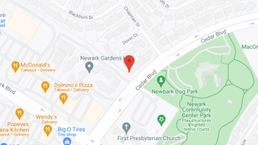 Newark Gardens II in google map