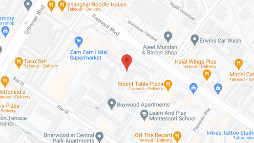 Map of the neighborhood around Redwood Lodge