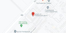 Gardens at Friendswood Lakes in google map