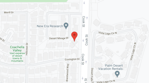 Map of the neighborhood around Happy Days Living Center