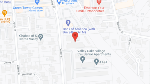 Map of the neighborhood around Willows Senior Citizen Apts.