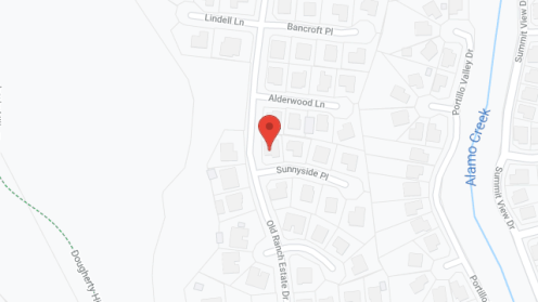 Map of the neighborhood around Our Lady's Care Home