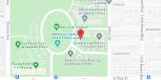 Weinberg Court at Stadium Place in google map