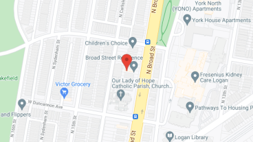 Broad Street Residence in google map