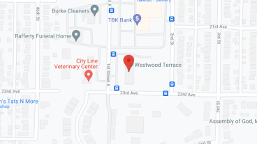 Westwood Terrace in google map