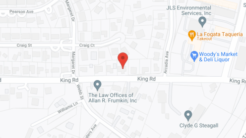 Map of the neighborhood around King Road Home Care
