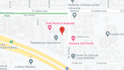Map of the neighborhood around Pebblebrook Apartments