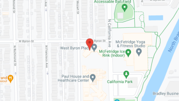 West Byron Place in google map