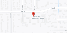 Thomasville in google map