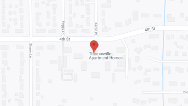 Thomasville in google map