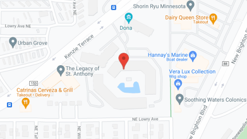 Map of the neighborhood around Autumn Woods