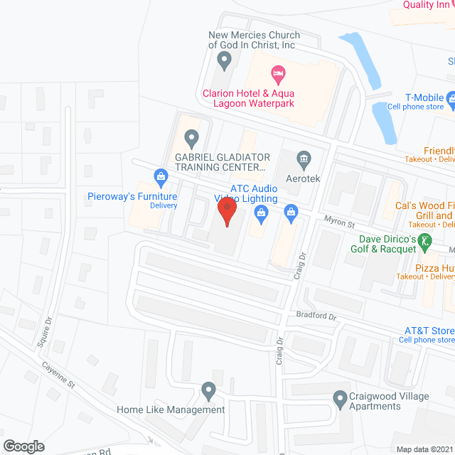 Overlook VNA and Hospice in google map