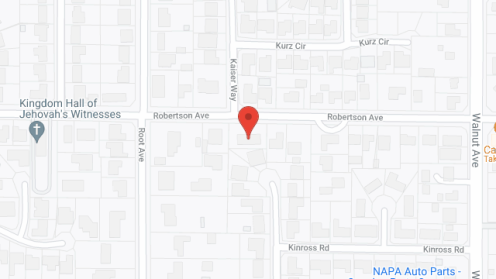 Map of the neighborhood around Olive Glen Manor