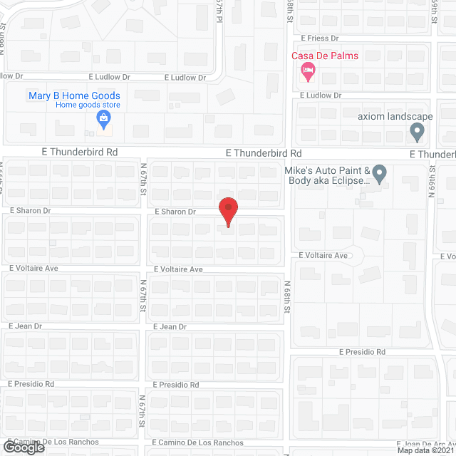 Sharon Gardens in google map